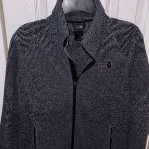 The North Face Men's Charcoal Zip-Up Sweater